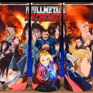 Fullmetal Alchemist Anime Manga Character Collection Cup Mug Tumbler 20oz